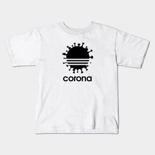 Corona Black Kids T-Shirt